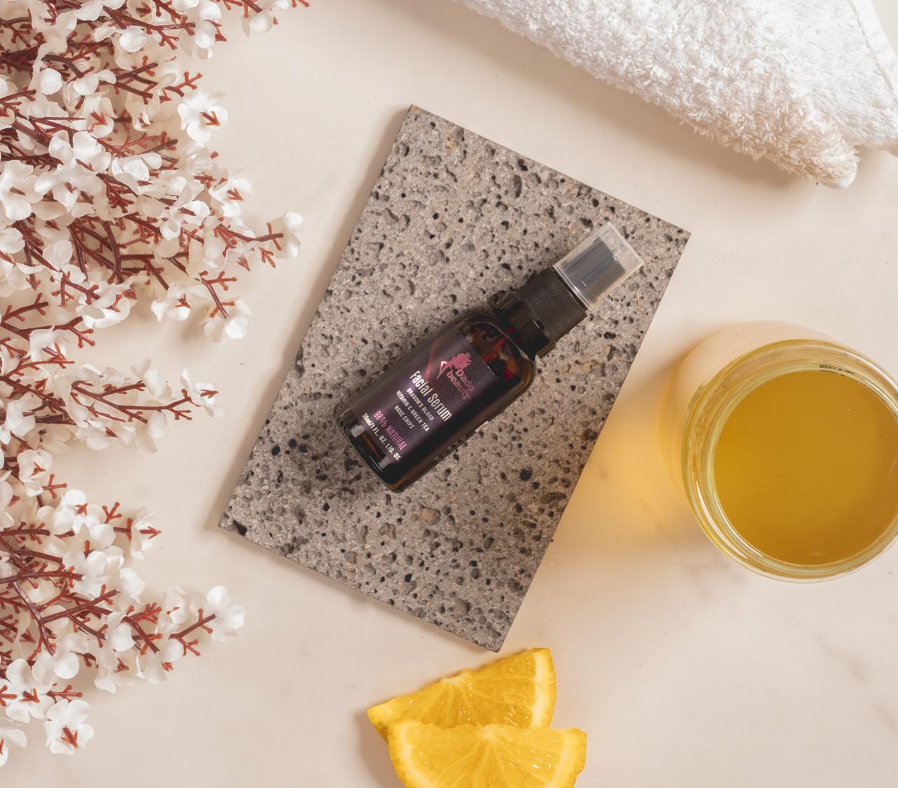 Damascus flower serum for face