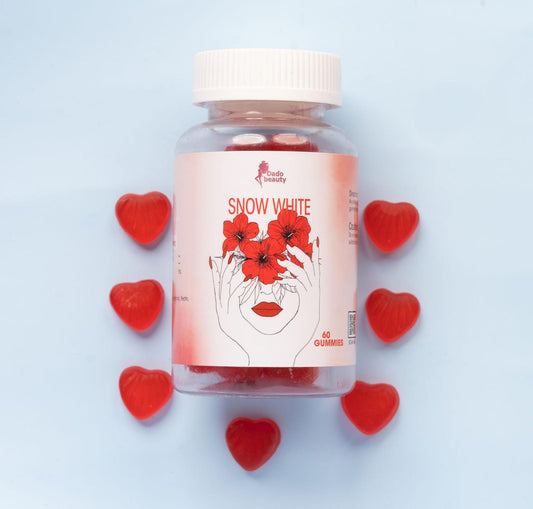 Snow white collagen whitening gummies