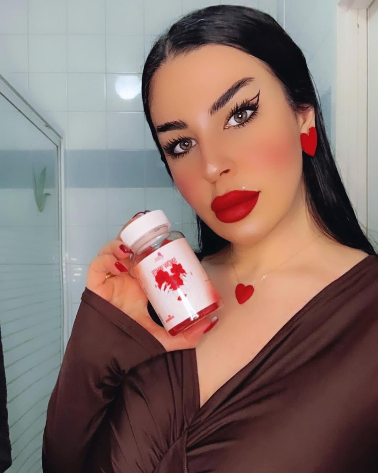 Snow white collagen whitening gummies