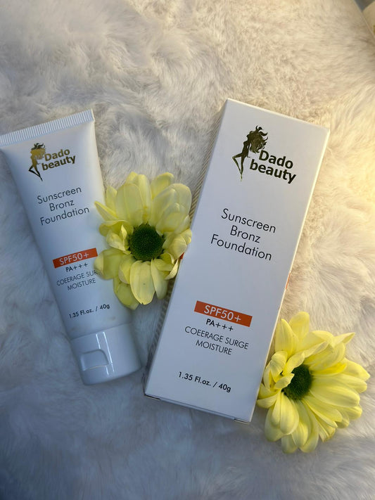 Sunscreen Spf50+ PA+++ And Foundation